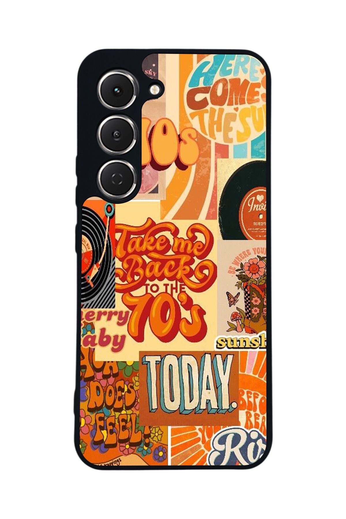 Tecno Spark 40 Pro Uyumlu Poster Tasarımlı Glossy Premium Kılıf