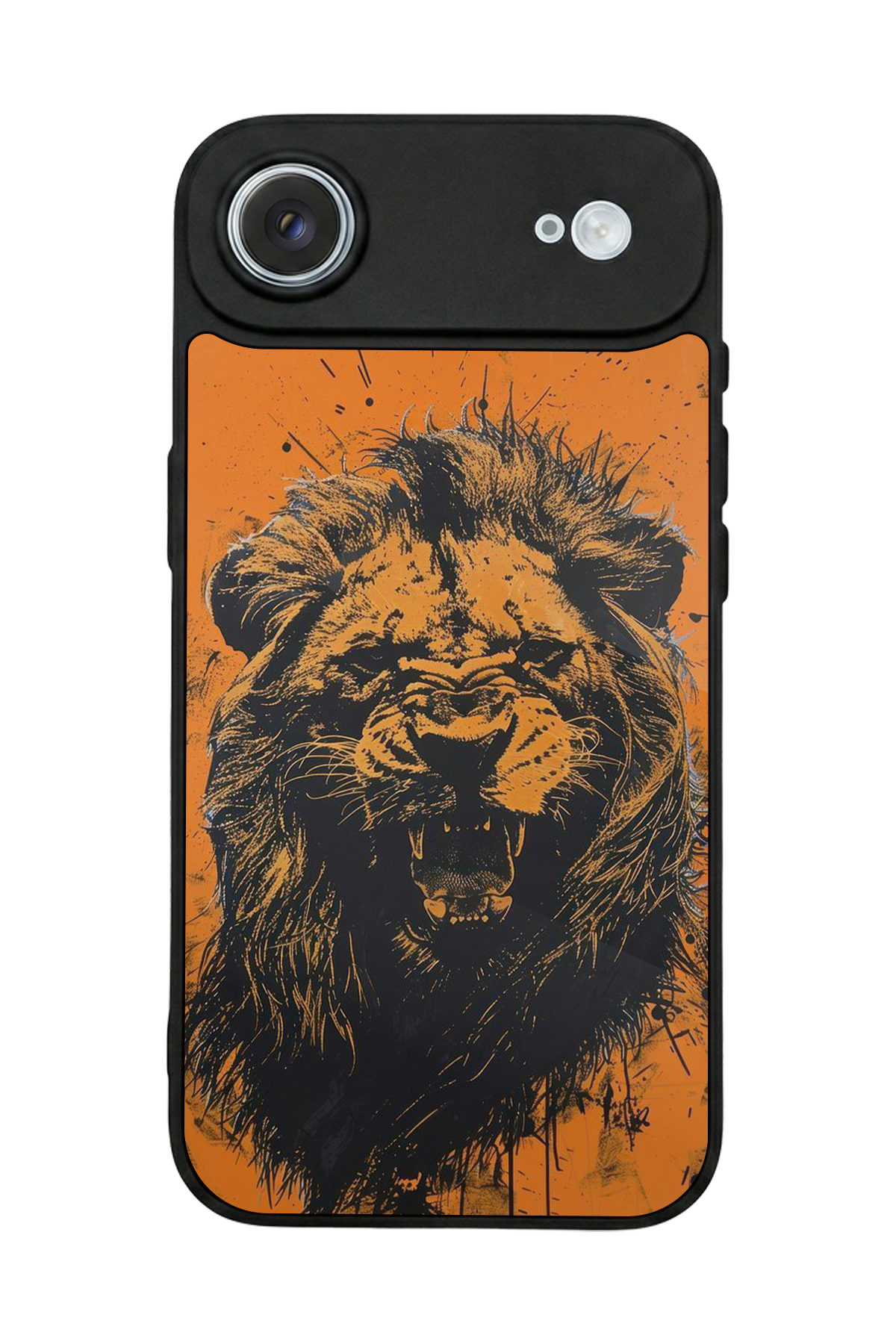 iPhone 17 Air Uyumlu Aslan Tasarımlı Glossy Premium Kılıf