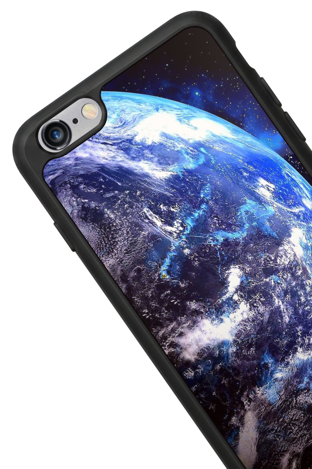 iPhone 6 Plus Uyumlu Ay Tasarımlı Glossy Premium Kılıf