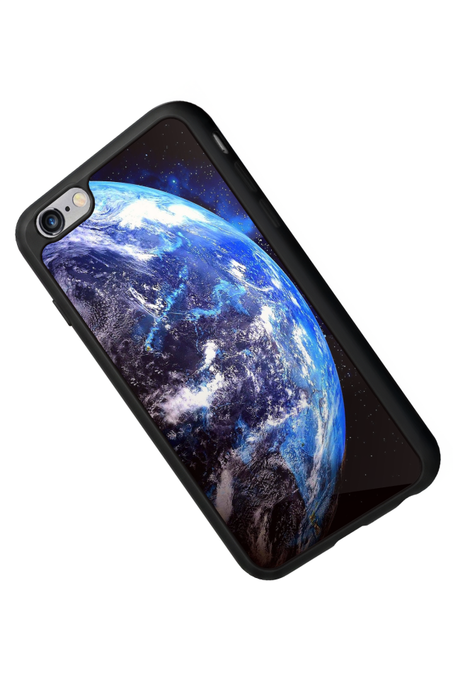 iPhone 6 Plus Uyumlu Ay Tasarımlı Glossy Premium Kılıf