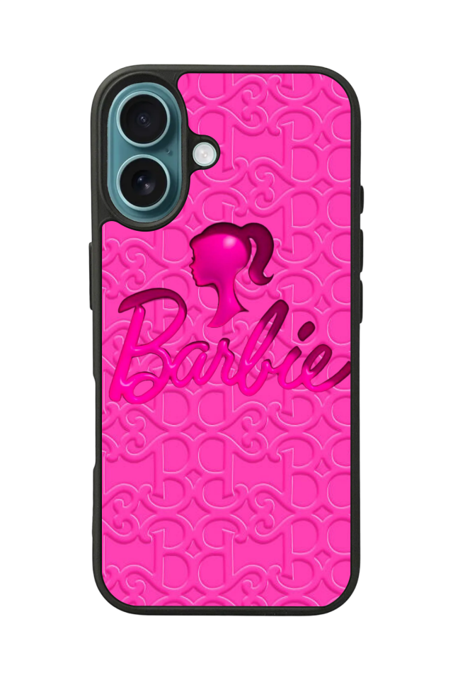 iPhone 16 Plus Uyumlu Barbie Tasarımlı Glossy Premium Kılıf