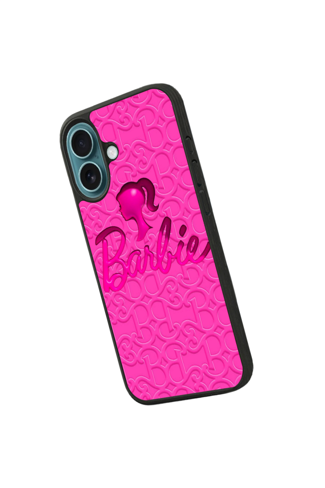 iPhone 16 Plus Uyumlu Barbie Tasarımlı Glossy Premium Kılıf