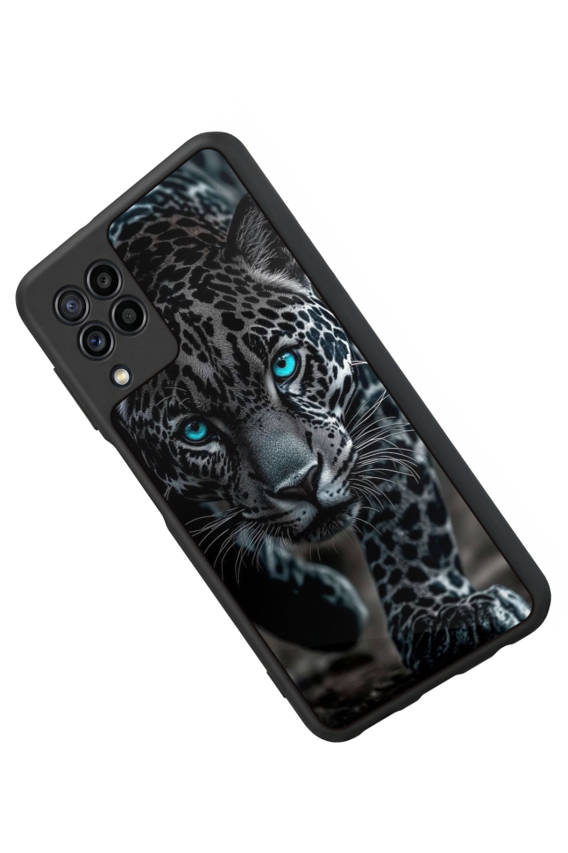 Samsung Galaxy M22 Uyumlu Cita Tasarımlı Glossy Premium Kılıf