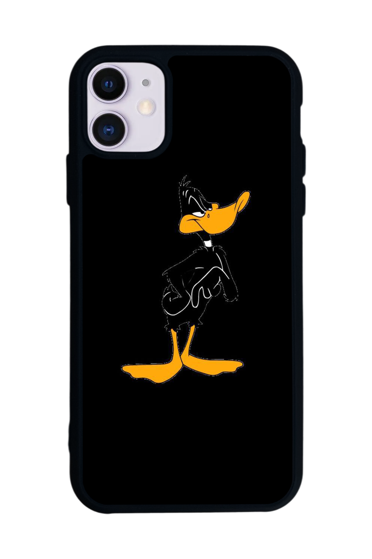 iPhone 11 Uyumlu Daffy duck Tasarımlı Glossy Premium Kılıf