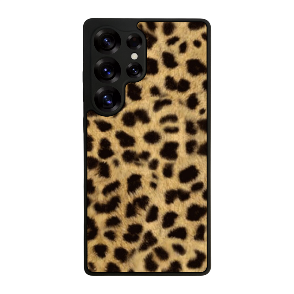 Samsung Galaxy S25 Ultra Uyumlu Leopar Tasarımlı Glossy Premium Kılıf