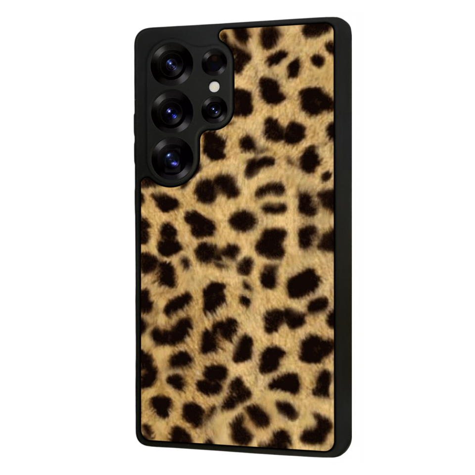 Samsung Galaxy S25 Ultra Uyumlu Leopar Tasarımlı Glossy Premium Kılıf