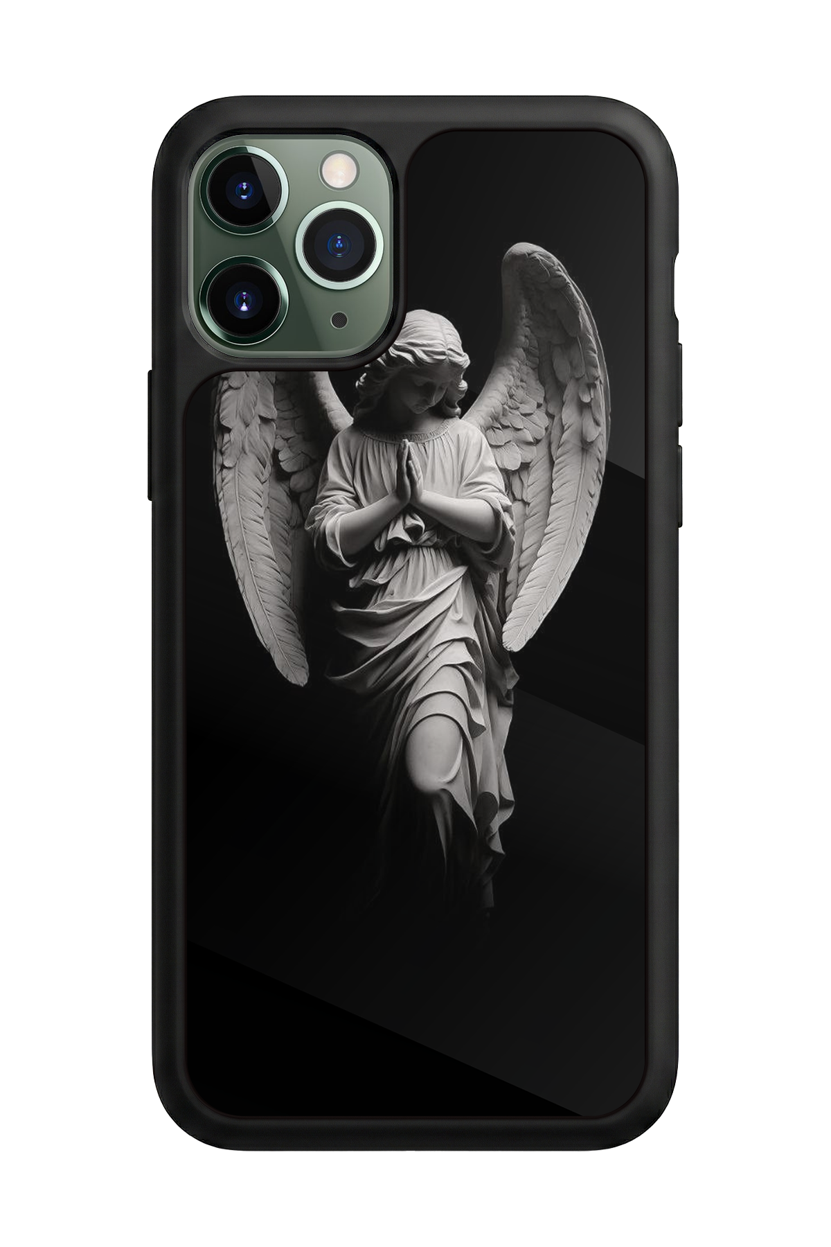 iPhone 11 Pro Uyumlu Melek Tasarımlı Glossy Premium Kılıf