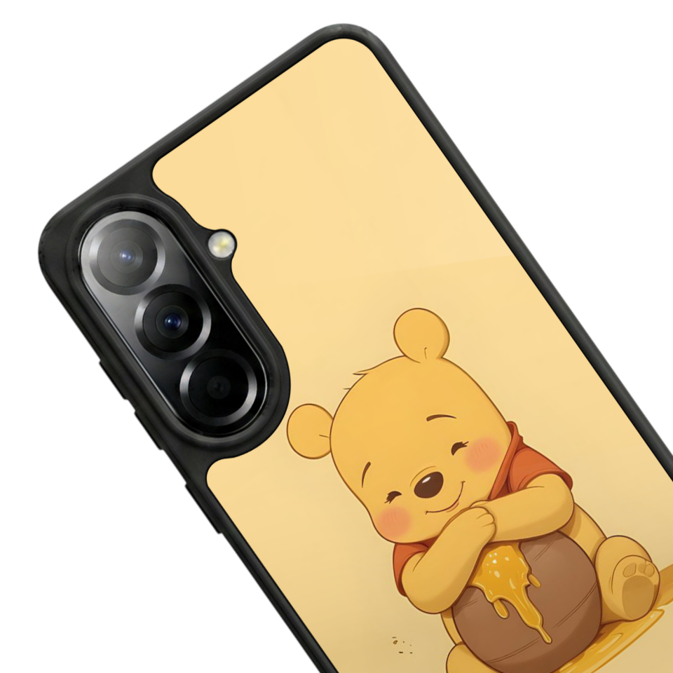Samsung Galaxy A57 Uyumlu Winnie Tasarımlı Glossy Premium Kılıf