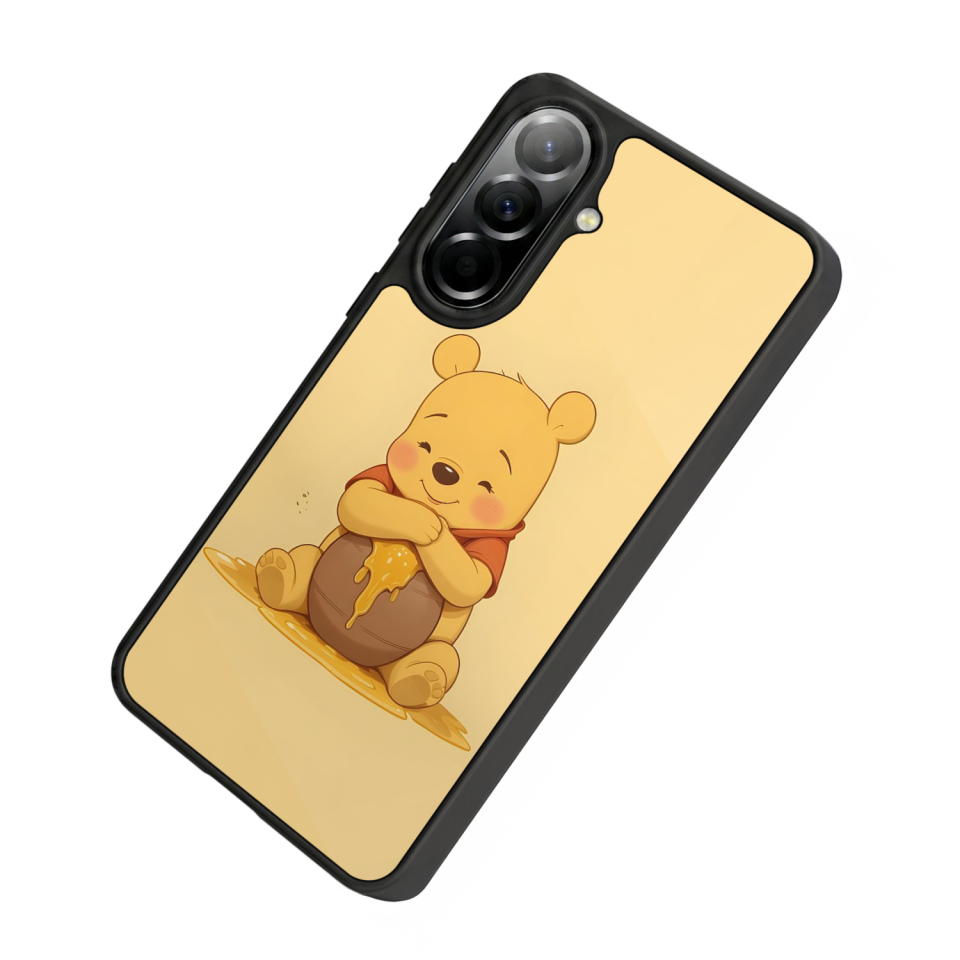 Samsung Galaxy A57 Uyumlu Winnie Tasarımlı Glossy Premium Kılıf