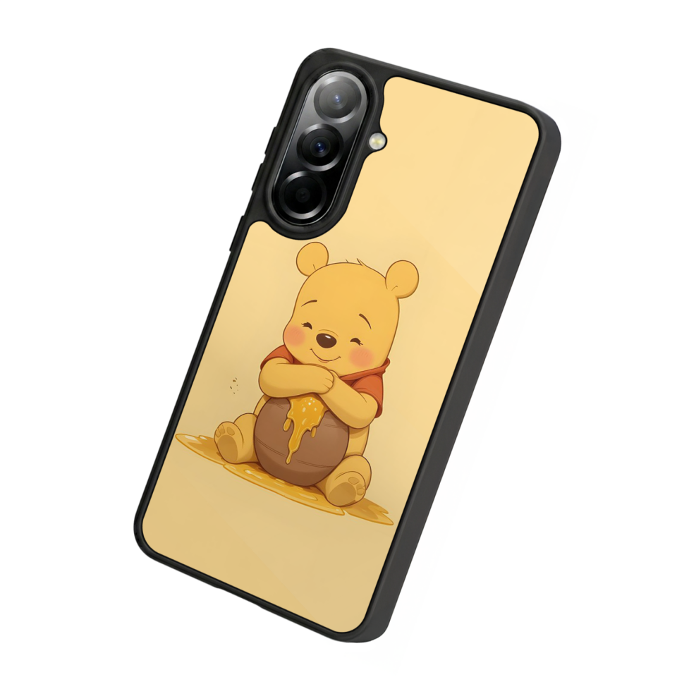 Samsung Galaxy A57 Uyumlu Winnie Tasarımlı Glossy Premium Kılıf