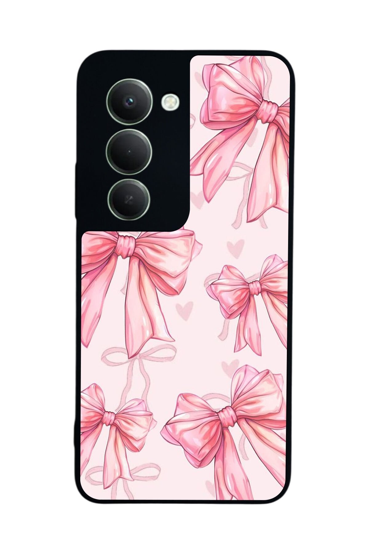 Xiaomi Redmi 15 5G Uyumlu Kurdele Tasarımlı Glossy Premium Kılıf