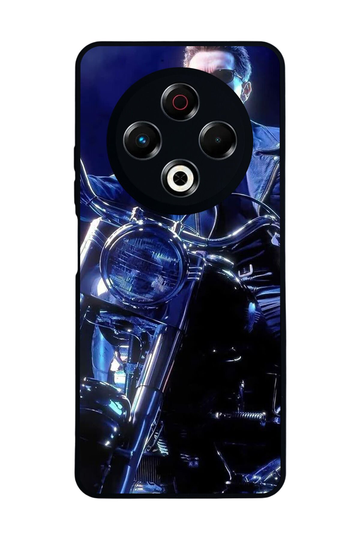 Tecno Spark 30 Uyumlu Terminator Tasarımlı Glossy Premium Kılıf