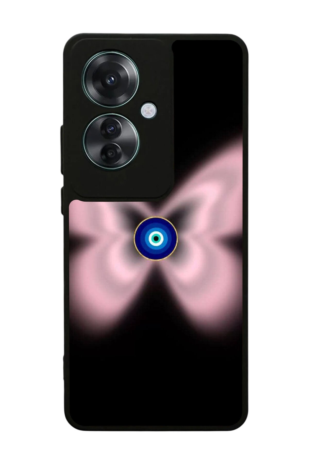 Oppo Reno 11F Uyumlu Nazar Tasarımlı Glossy Premium Kılıf