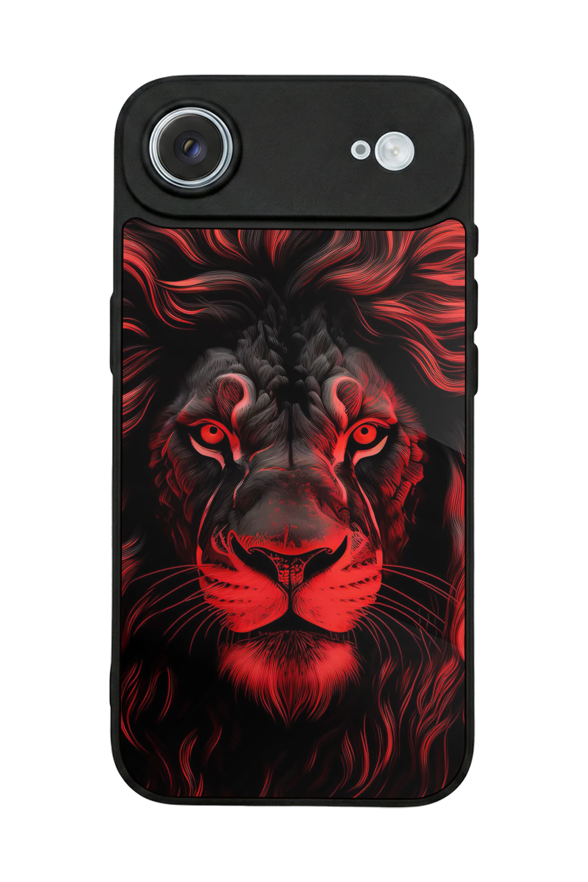 iPhone 17 Air Uyumlu Aslan Tasarımlı Glossy Premium Kılıf