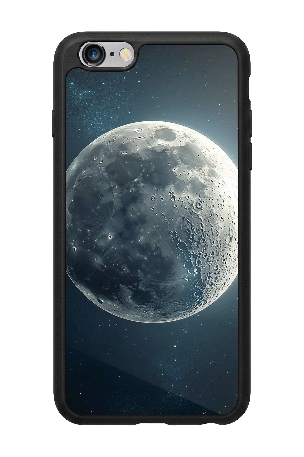 iPhone 6 Plus Uyumlu Ay Tasarımlı Glossy Premium Kılıf