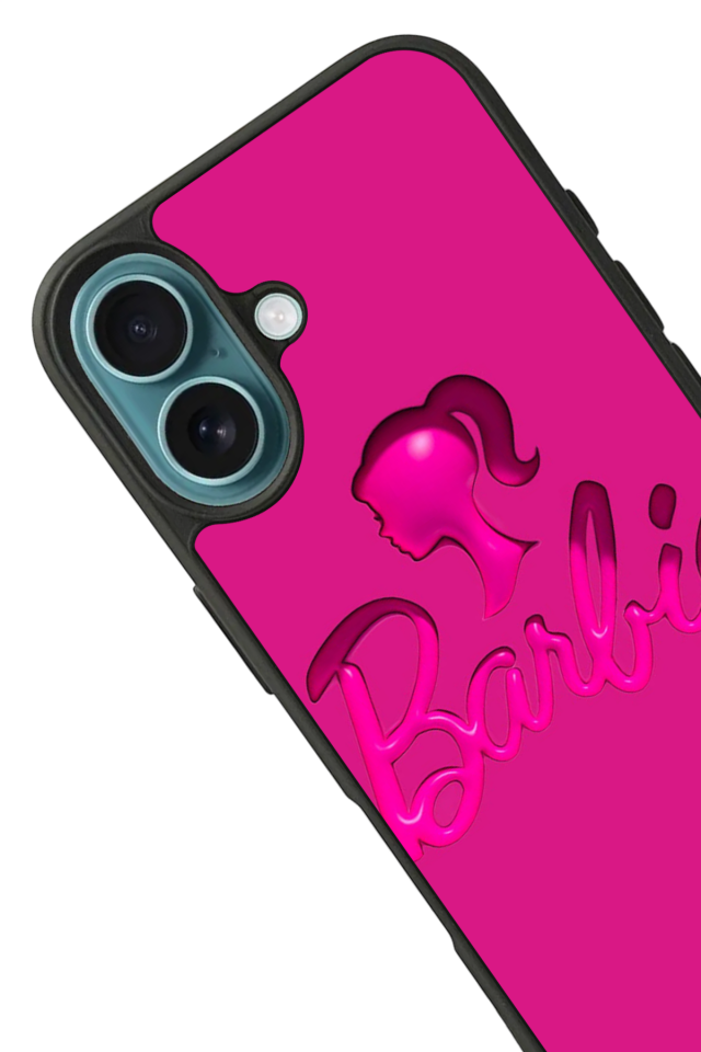 iPhone 16 Plus Uyumlu Barbie Tasarımlı Glossy Premium Kılıf