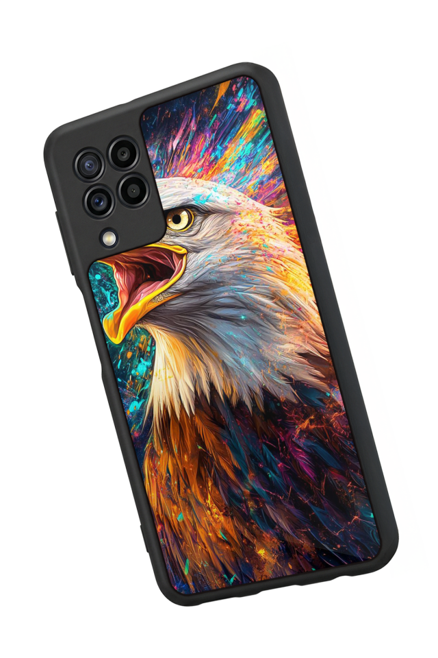 Samsung Galaxy M22 Uyumlu Besiktas Tasarımlı Glossy Premium Kılıf