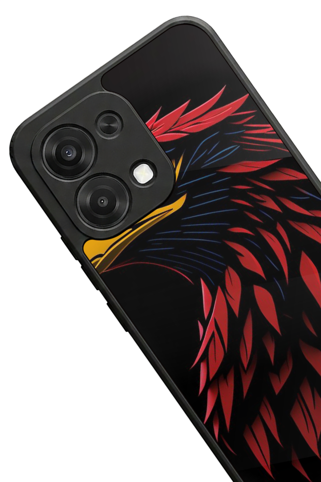 Oppo A6 Pro Uyumlu Besiktas Tasarımlı Glossy Premium Kılıf