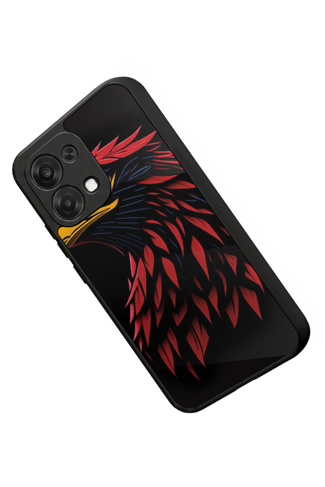 Oppo A6 Pro Uyumlu Besiktas Tasarımlı Glossy Premium Kılıf