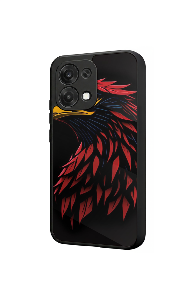 Oppo A6 Pro Uyumlu Besiktas Tasarımlı Glossy Premium Kılıf