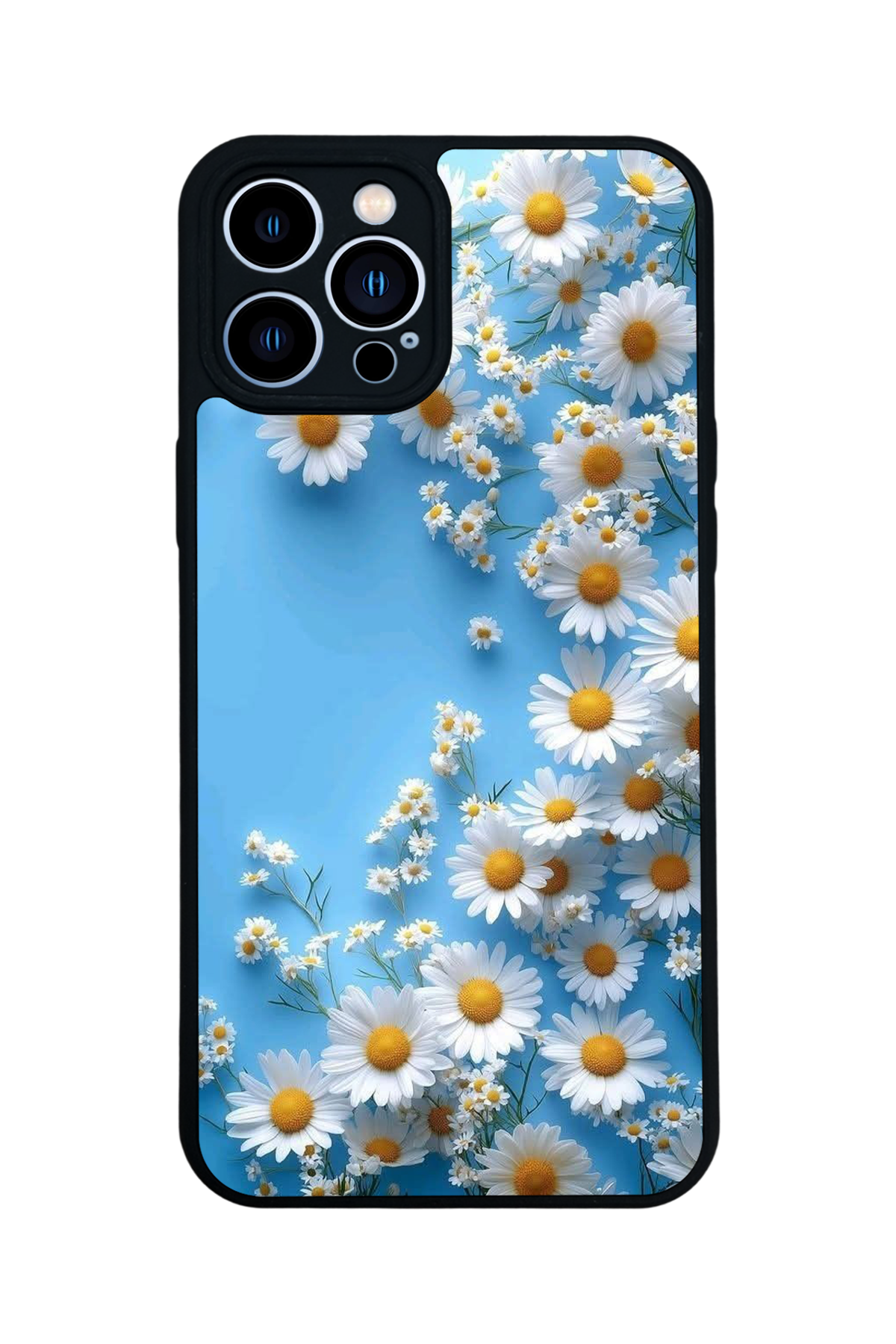 iPhone 13 Pro Max Uyumlu Cicek Tasarımlı Glossy Premium Kılıf