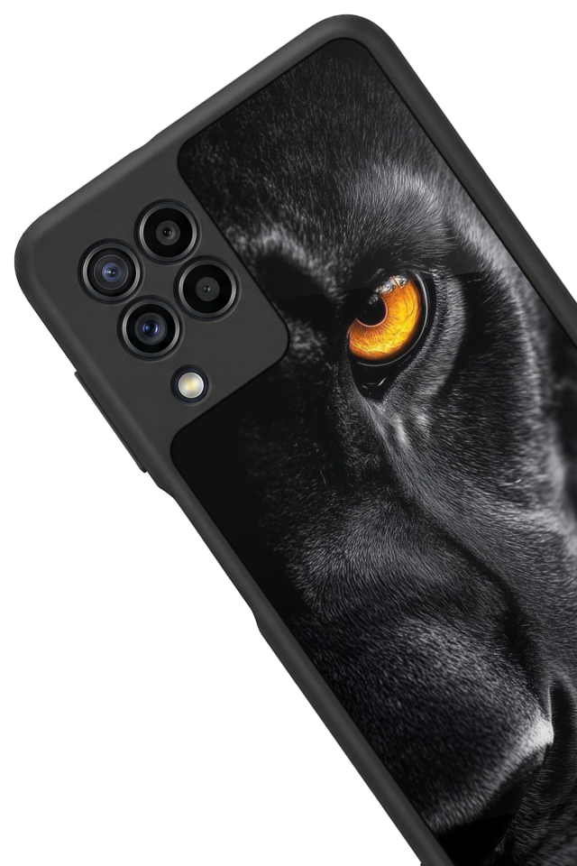 Samsung Galaxy M22 Uyumlu Cita Tasarımlı Glossy Premium Kılıf