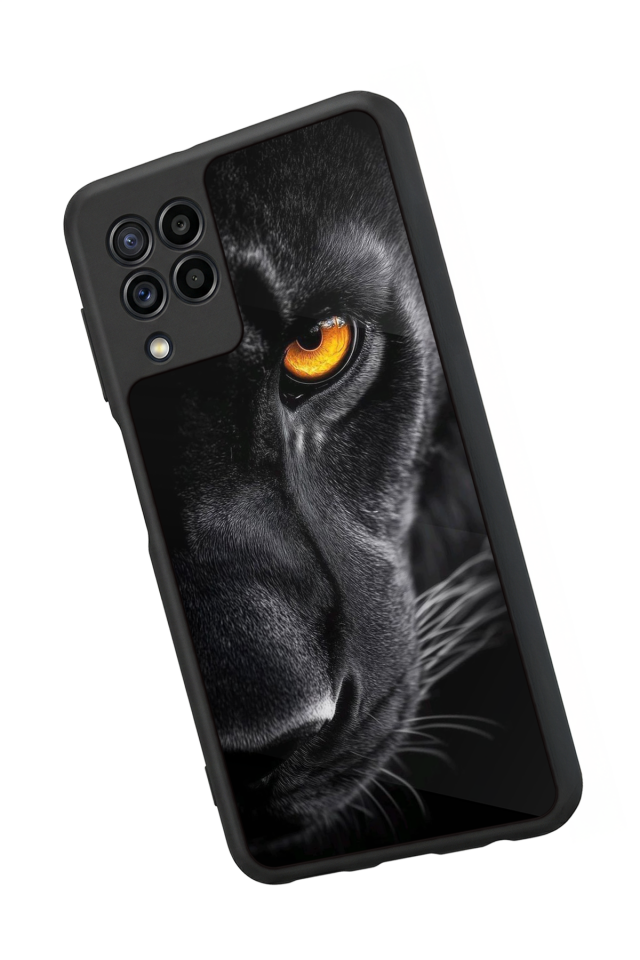 Samsung Galaxy M22 Uyumlu Cita Tasarımlı Glossy Premium Kılıf