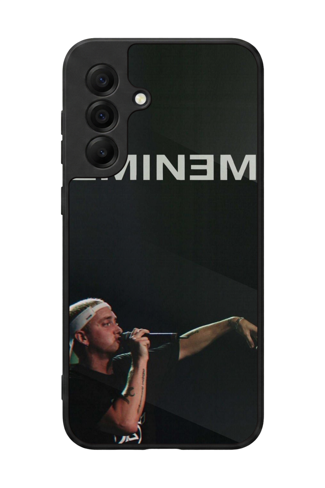 Samsung Galaxy A17 Uyumlu Eminem Tasarımlı Glossy Premium Kılıf