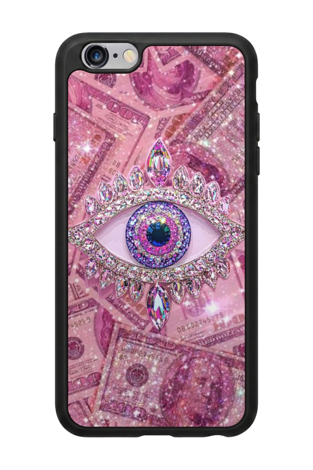 iPhone 6 Plus Uyumlu Göz Tasarımlı Glossy Premium Kılıf