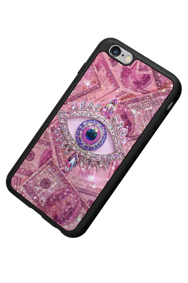 iPhone 6 Plus Uyumlu Göz Tasarımlı Glossy Premium Kılıf