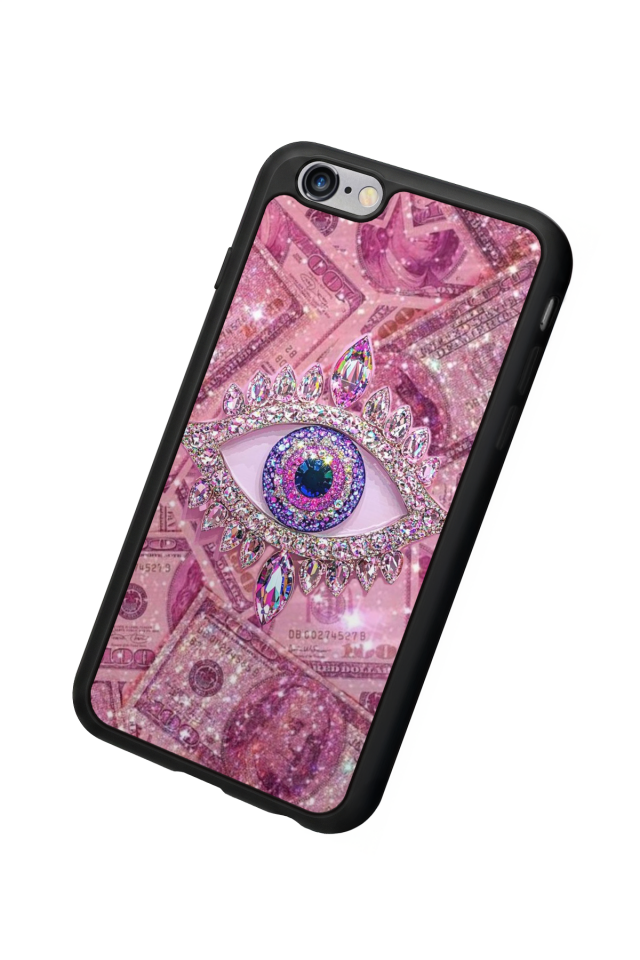 iPhone 6 Plus Uyumlu Göz Tasarımlı Glossy Premium Kılıf
