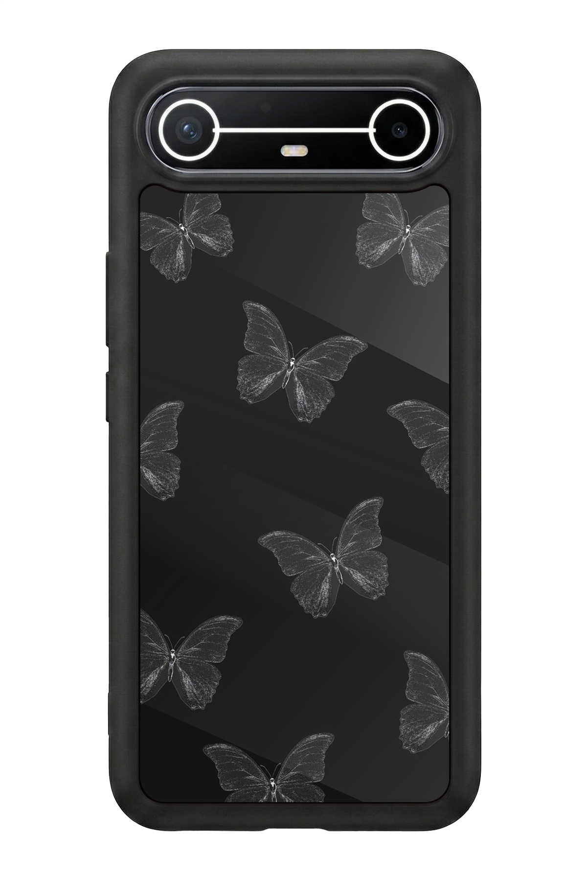 Tecno Spark Slim 5G Uyumlu Kelebek Tasarımlı Glossy Premium Kılıf