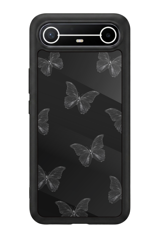 Tecno Spark Slim 5G Uyumlu Kelebek Tasarımlı Glossy Premium Kılıf