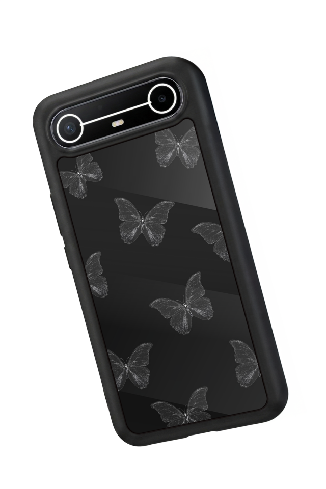 Tecno Spark Slim 5G Uyumlu Kelebek Tasarımlı Glossy Premium Kılıf