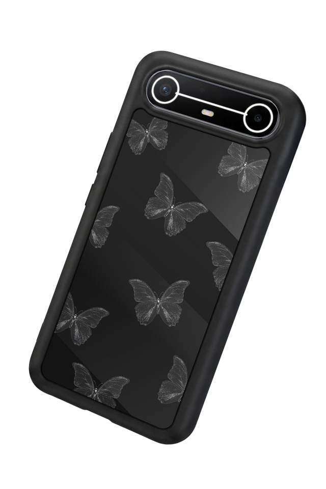 Tecno Spark Slim 5G Uyumlu Kelebek Tasarımlı Glossy Premium Kılıf