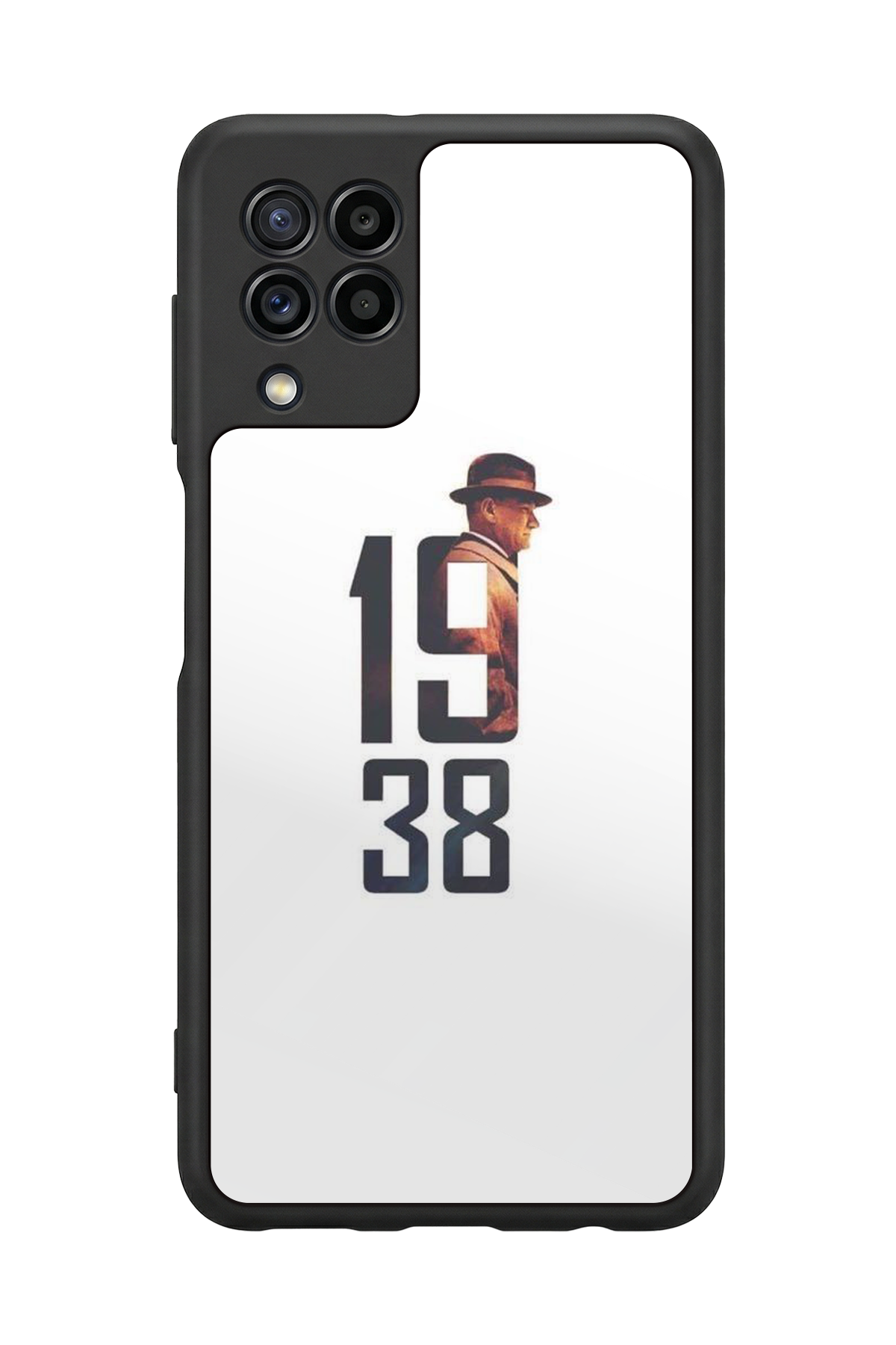 Samsung Galaxy M32 Uyumlu Mustafa Kemal Ataturk Tasarımlı Glossy Premium Kılıf