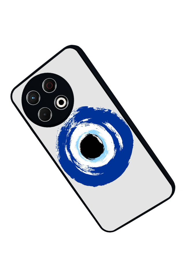 Tecno Spark 30 Pro Uyumlu Nazar Tasarımlı Glossy Premium Kılıf