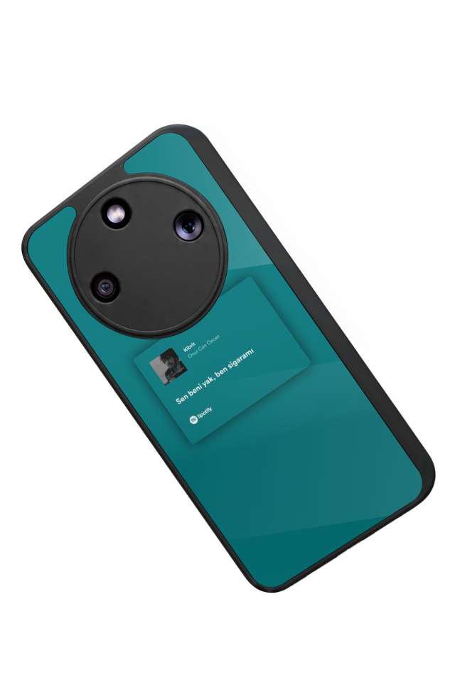 Honor Magic 8 Lite Uyumlu Sarki Sozleri Tasarımlı Glossy Premium Kılıf