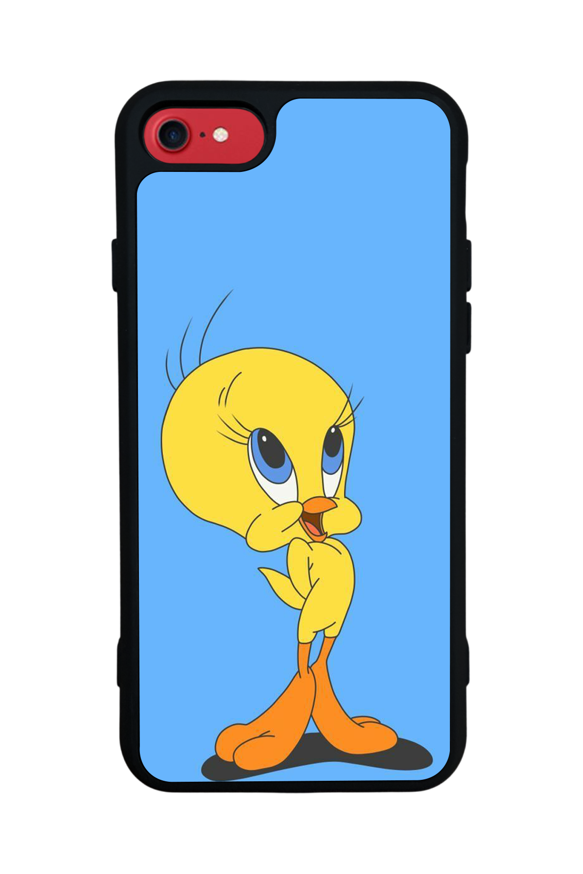 iPhone 8 Uyumlu Tweety Tasarımlı Glossy Premium Kılıf