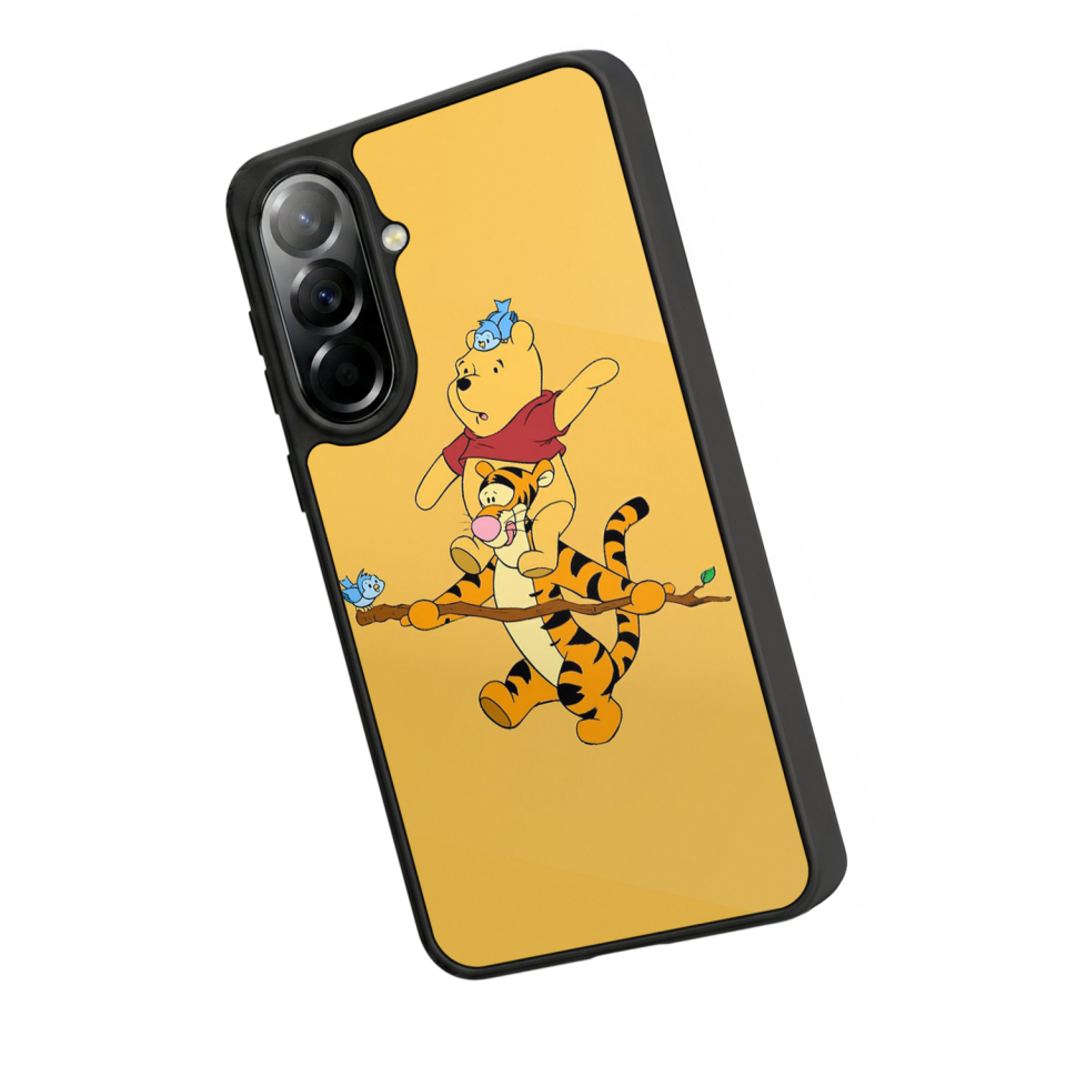 Samsung Galaxy A57 Uyumlu Tom And Jerry Tasarımlı Glossy Premium Kılıf