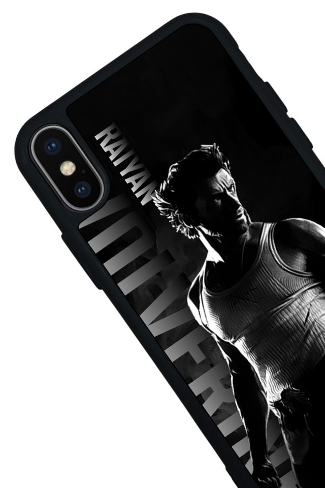iPhone X/ XS Uyumlu Wolverine Tasarımlı Glossy Premium Kılıf
