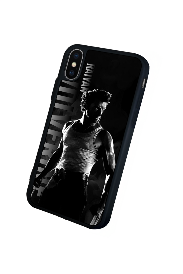 iPhone X/ XS Uyumlu Wolverine Tasarımlı Glossy Premium Kılıf