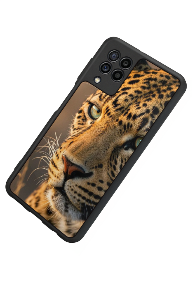 Samsung Galaxy M22 Uyumlu Cita Tasarımlı Glossy Premium Kılıf