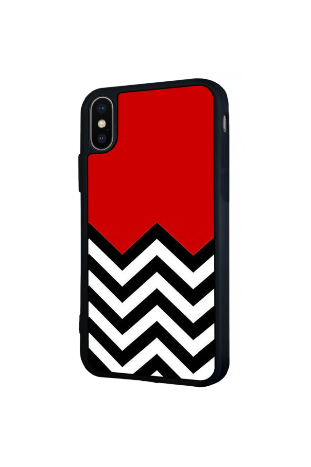 iPhone XS Max Uyumlu Çizgi Sanatı Tasarımlı Glossy Premium Kılıf