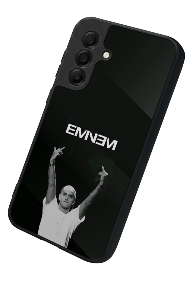 Samsung Galaxy A17 Uyumlu Eminem Tasarımlı Glossy Premium Kılıf