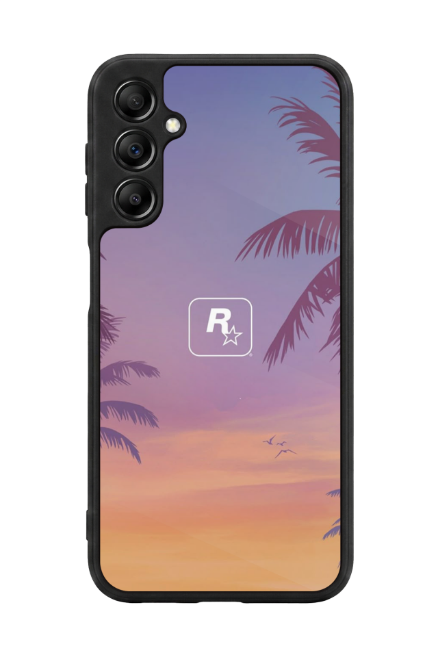 Samsung Galaxy A14 Uyumlu GTA Tasarımlı Glossy Premium Kılıf