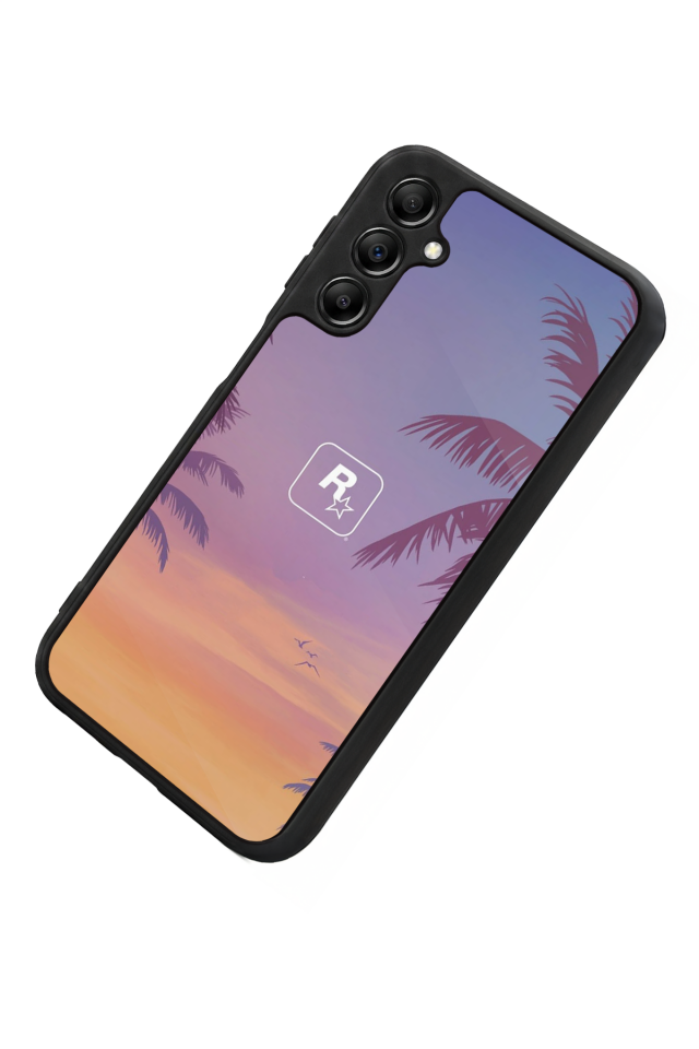 Samsung Galaxy A14 Uyumlu GTA Tasarımlı Glossy Premium Kılıf