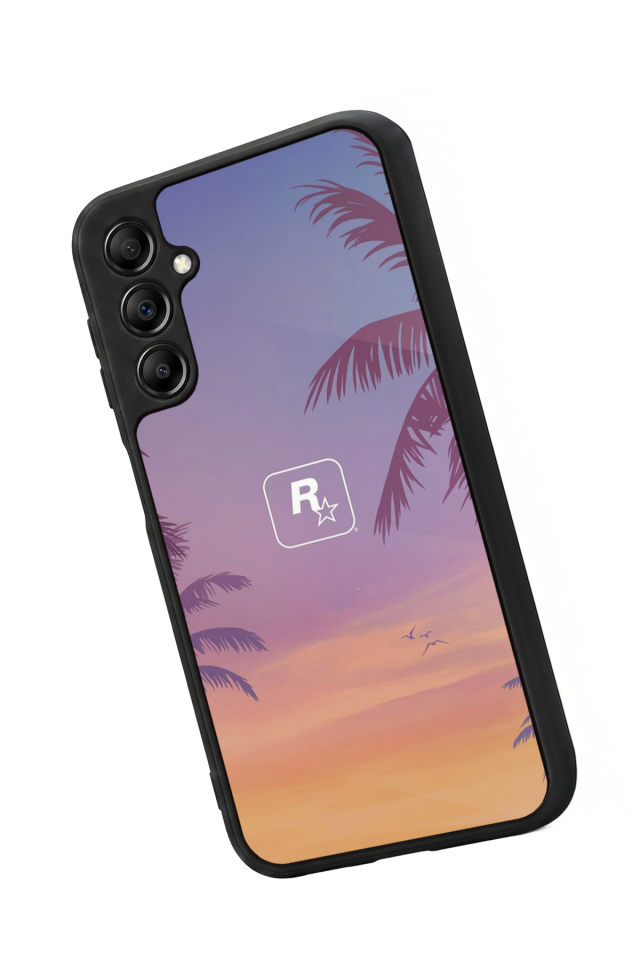 Samsung Galaxy A14 Uyumlu GTA Tasarımlı Glossy Premium Kılıf