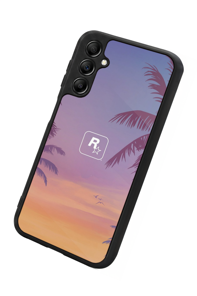 Samsung Galaxy A14 Uyumlu GTA Tasarımlı Glossy Premium Kılıf