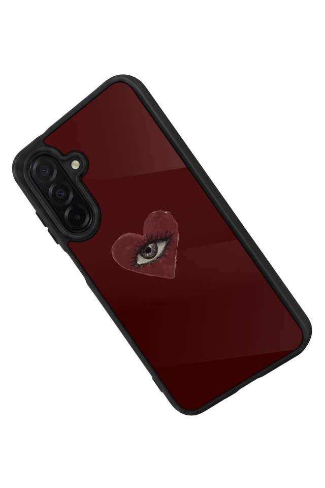 Samsung Galaxy A36 Uyumlu Kalp Love Tasarımlı Glossy Premium Kılıf